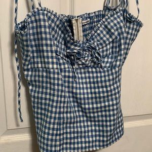 Reformation skylar linen top